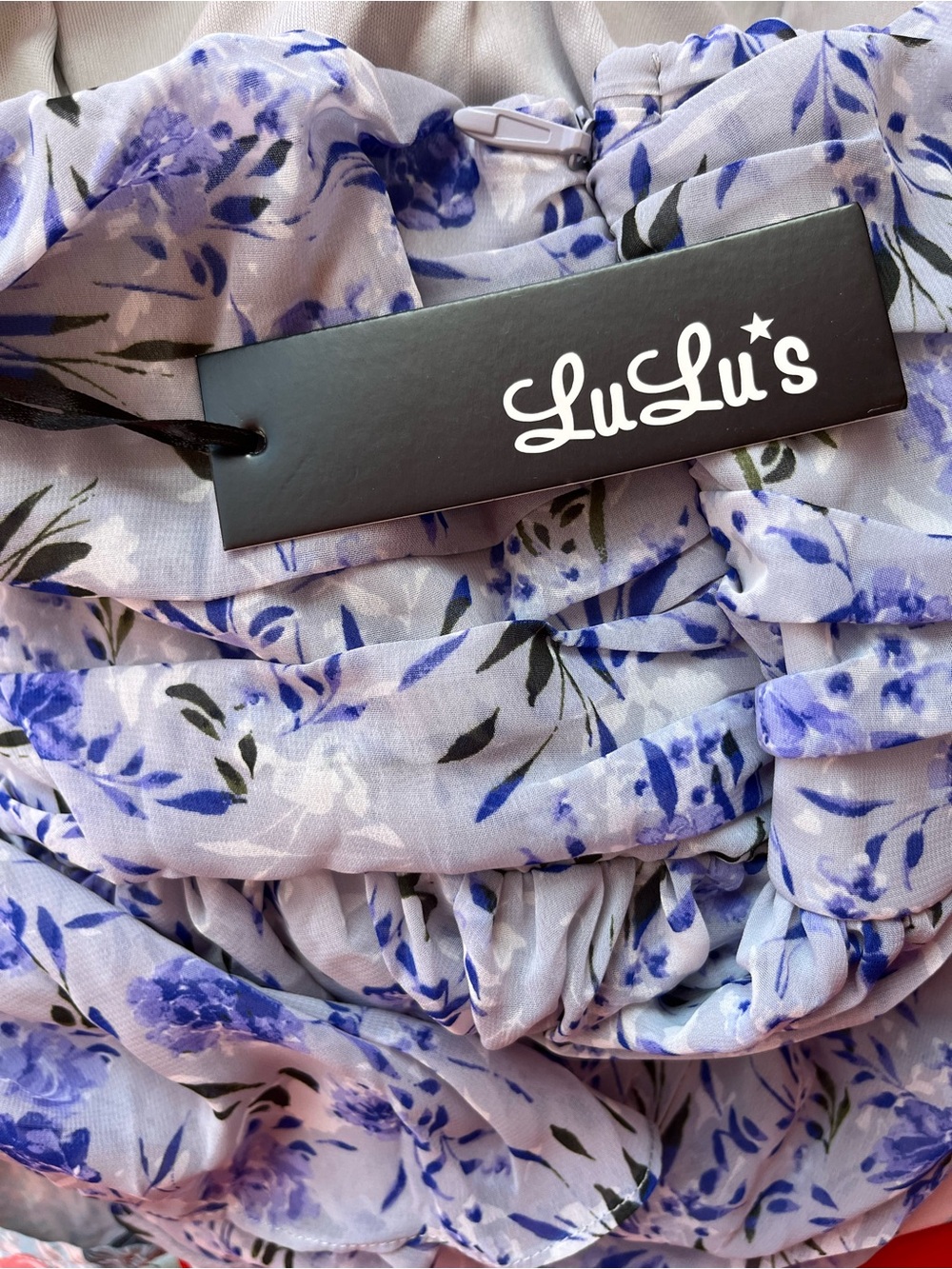 NEW! Lulu's Strapless Floral Maxi Dress - Picture 8 of 10